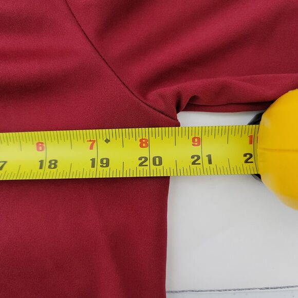 Arizona State Sun Devils Polo Shirt Mens M Red Short Sleeve Fanatics Performance - Picture 7 of 8